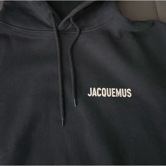 Navy Jacquemus hoodie - Picture 3 of 7